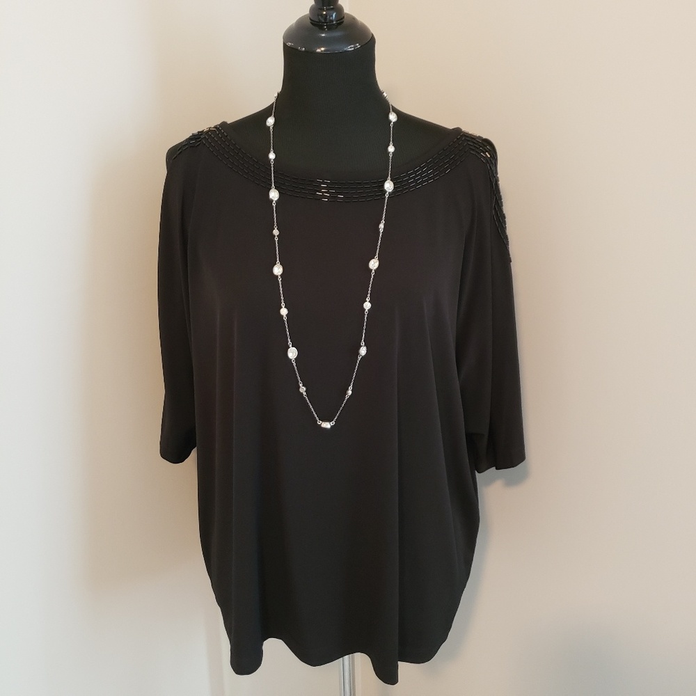 Lane Bryant Sexy Open Shoulder Blouse